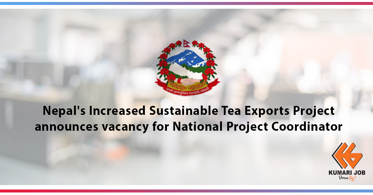 Nepal's Increased Sustainable Tea Exports Project